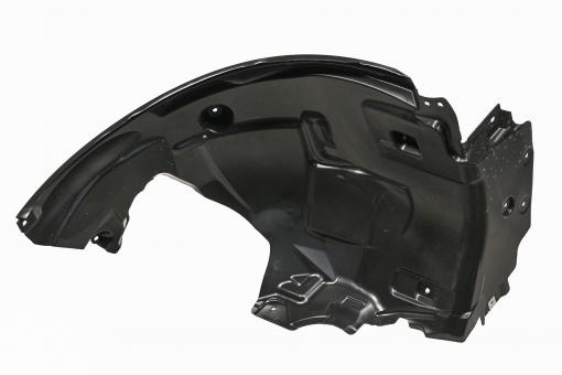 Left front wheel arch liner rear section
