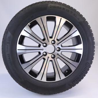 Complete wheel, aluminum, CONTI/WinterContactTS850PSSR 10 - 