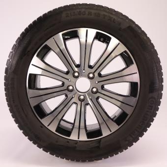 Complete wheel, aluminum, CONTI/WinterContactTS850PSSR 10 - 