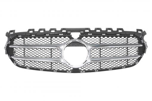 Iridium silver matt radiator grille SRV