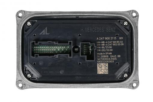Voltage converter illumination control unit