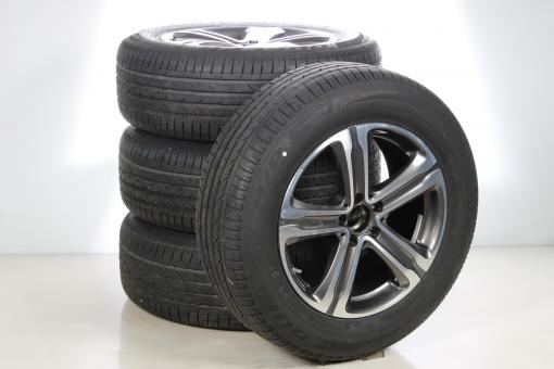 Summer Wheel and Tire Package Alloy 18 Inch with Bridgestone Tires for GLC-Coupe 253, Original Mercedes-Benz