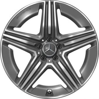 Aluminum rim, AMG 5 - wheel drive 