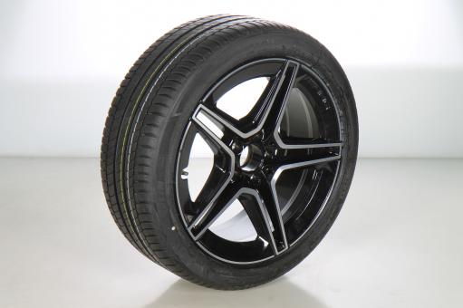 Wheel and tire assembly aluminum MICHELIN/PilotAlpin5 AMG 5 