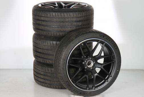 Summer Wheel and Tire Package Alloy 21 Inch with Michelin Tires for AMG-GT-Coupe 290, Original Mercedes-AMG