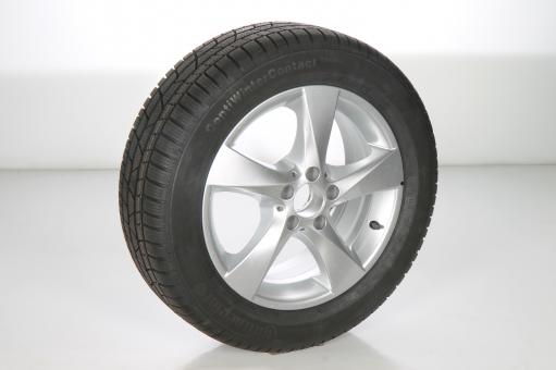 Complete wheel, aluminum, CONTI/WinterContactTS830P, 5 - whe 