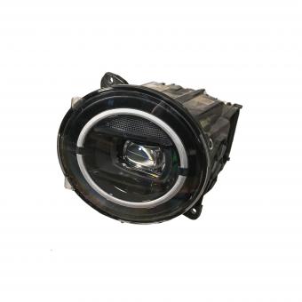 Left LED headlamp including control units