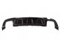 Rear trim, bright luster black bumper cover  - Image 1