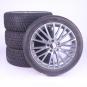Alloy rims and tires set HANKOOK/Winteri*ceptevo2 Y-spoke wh  - Image 1