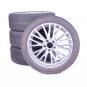Alloy rims and tires set BRIDGE/BLIZZAKLM001 Y-spoke wheel  - Image 1