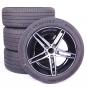 Alloy rims and tires set MICHELIN/e.Haftcy AMG 5 - twin-spok  - Image 1