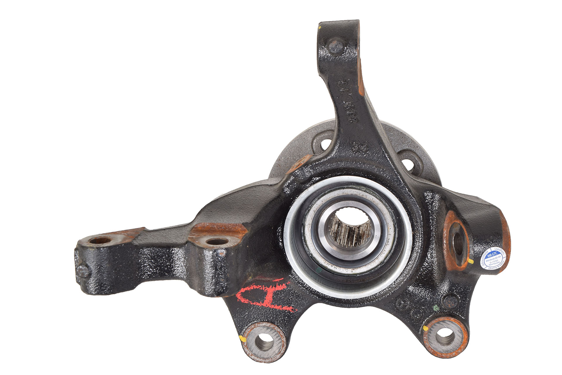 Front Left Steering Knuckle For Mercedes-Benz W164 & X164 (ML320, GL450, Etc) 2006-2012 - 1 Year Warranty
